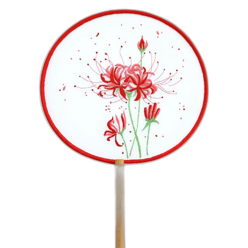 Embroidery fan kit by Glow Ritual