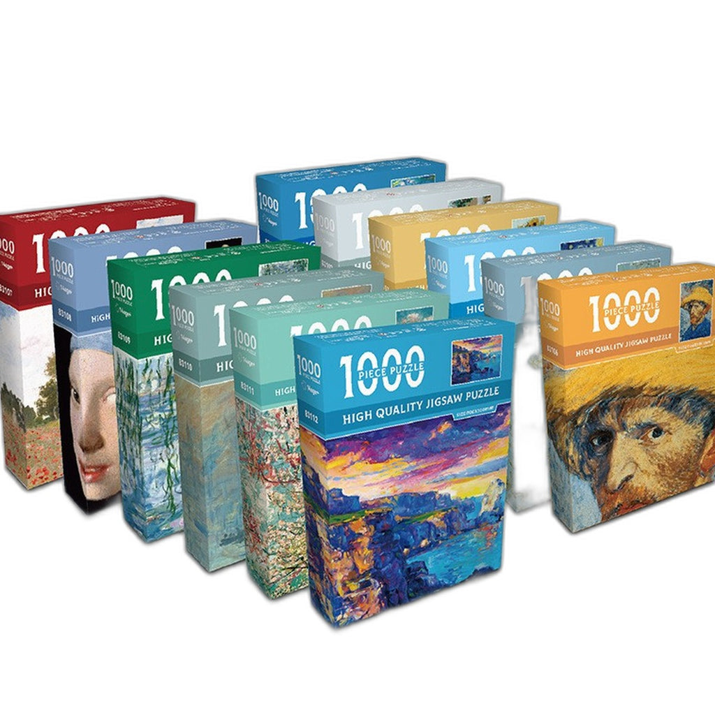 1000 piece jigsaw puzzle by Glow Ritual