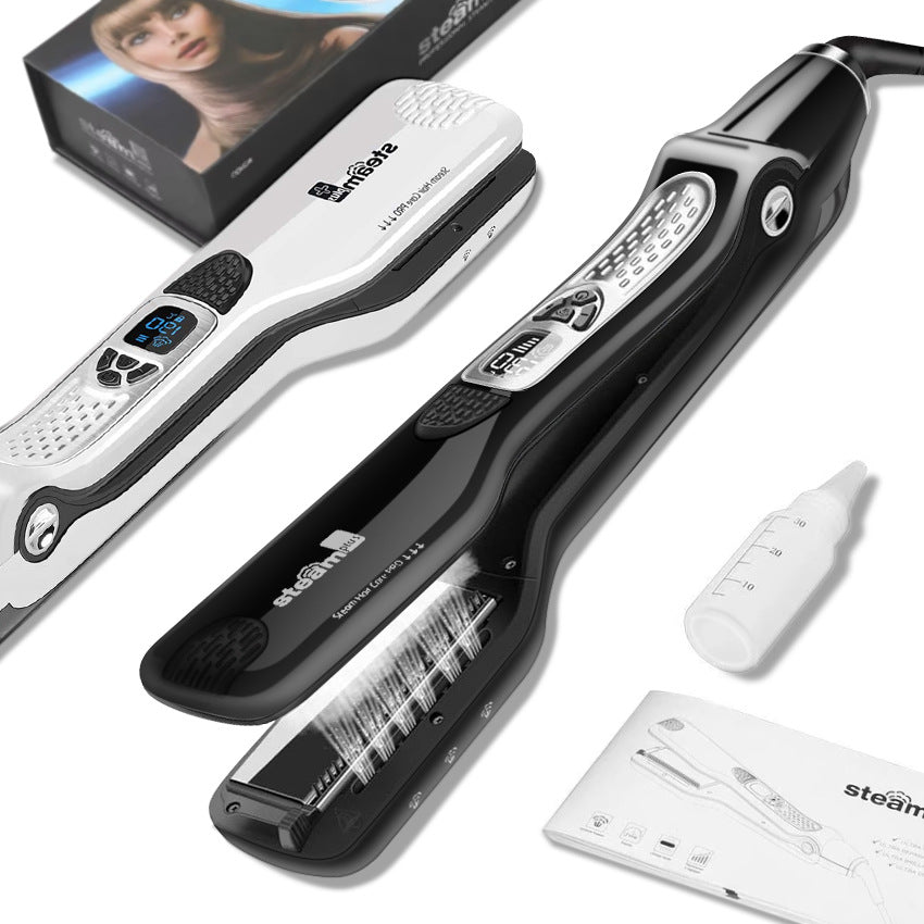 Steam Straightener Brush — Smooth in Seconds