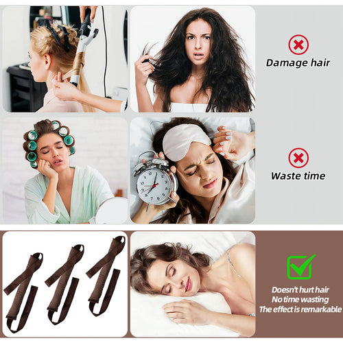 Heatless Curls Ribbon — Overnight Waves