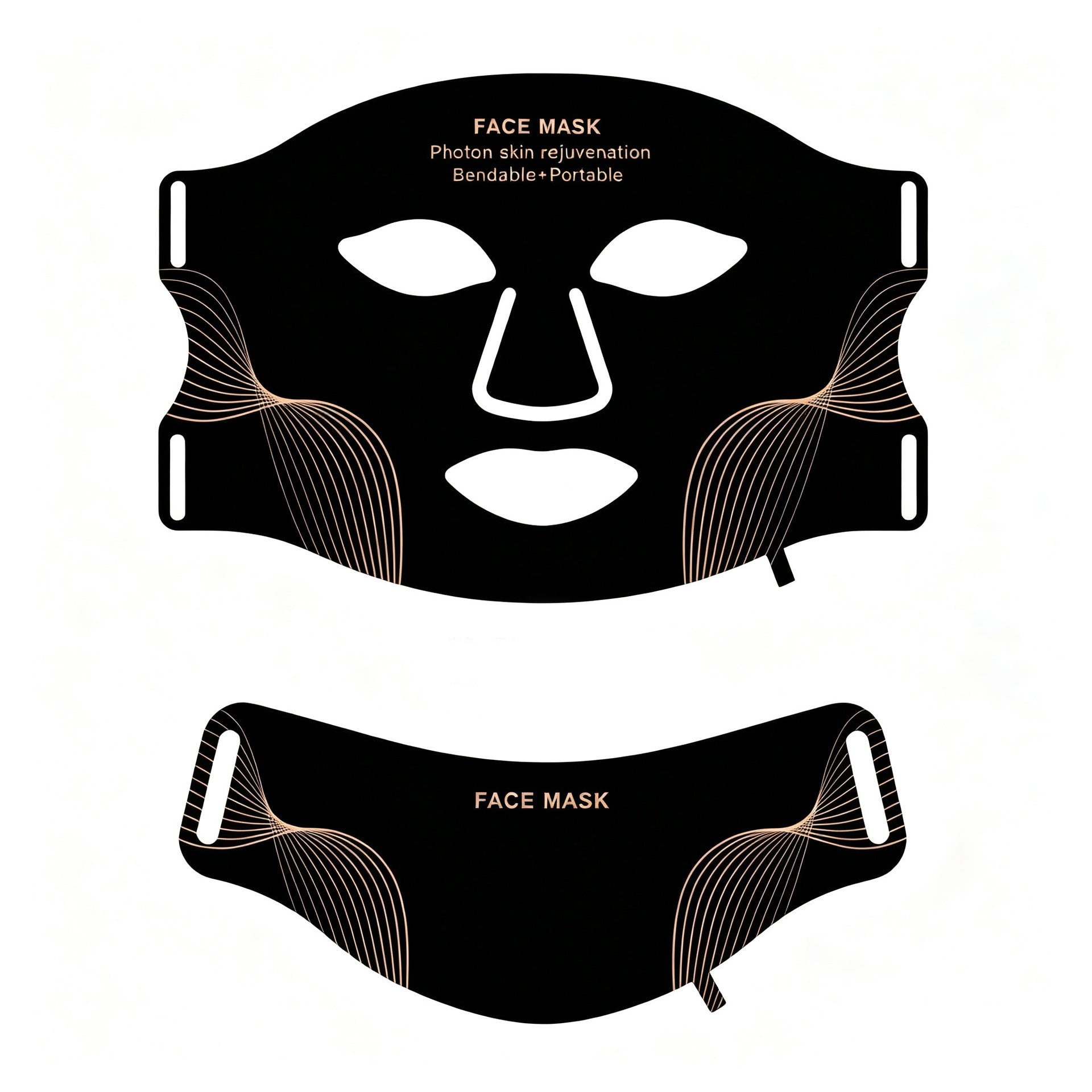 LED Glow Mask — Red & Blue Light Skincare