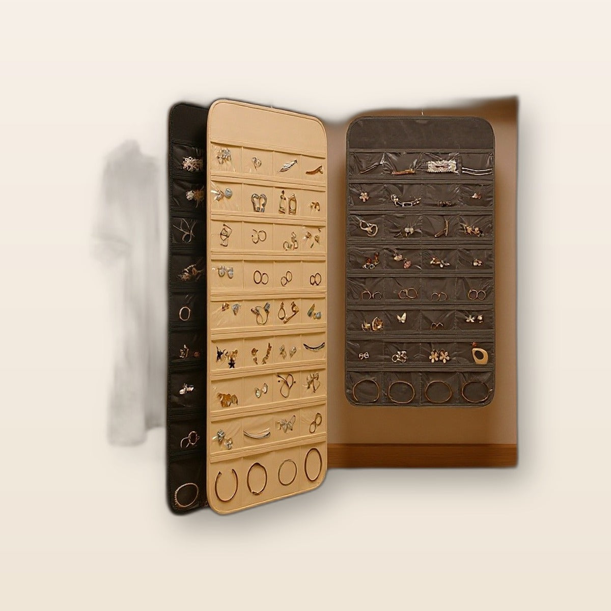 Hanging jewelry organizer by Glow Ritual