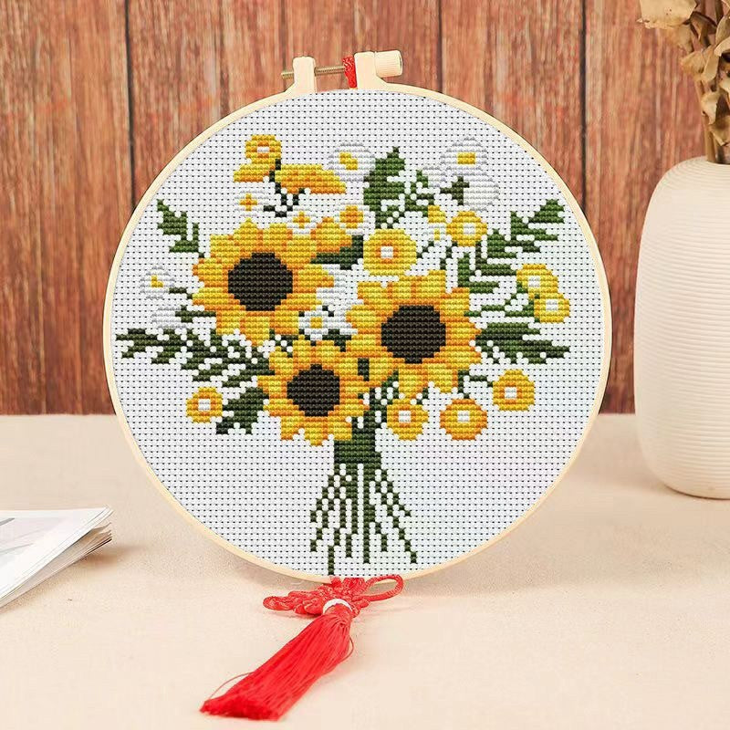 Embroidery kit for beginners by Glow Ritual
