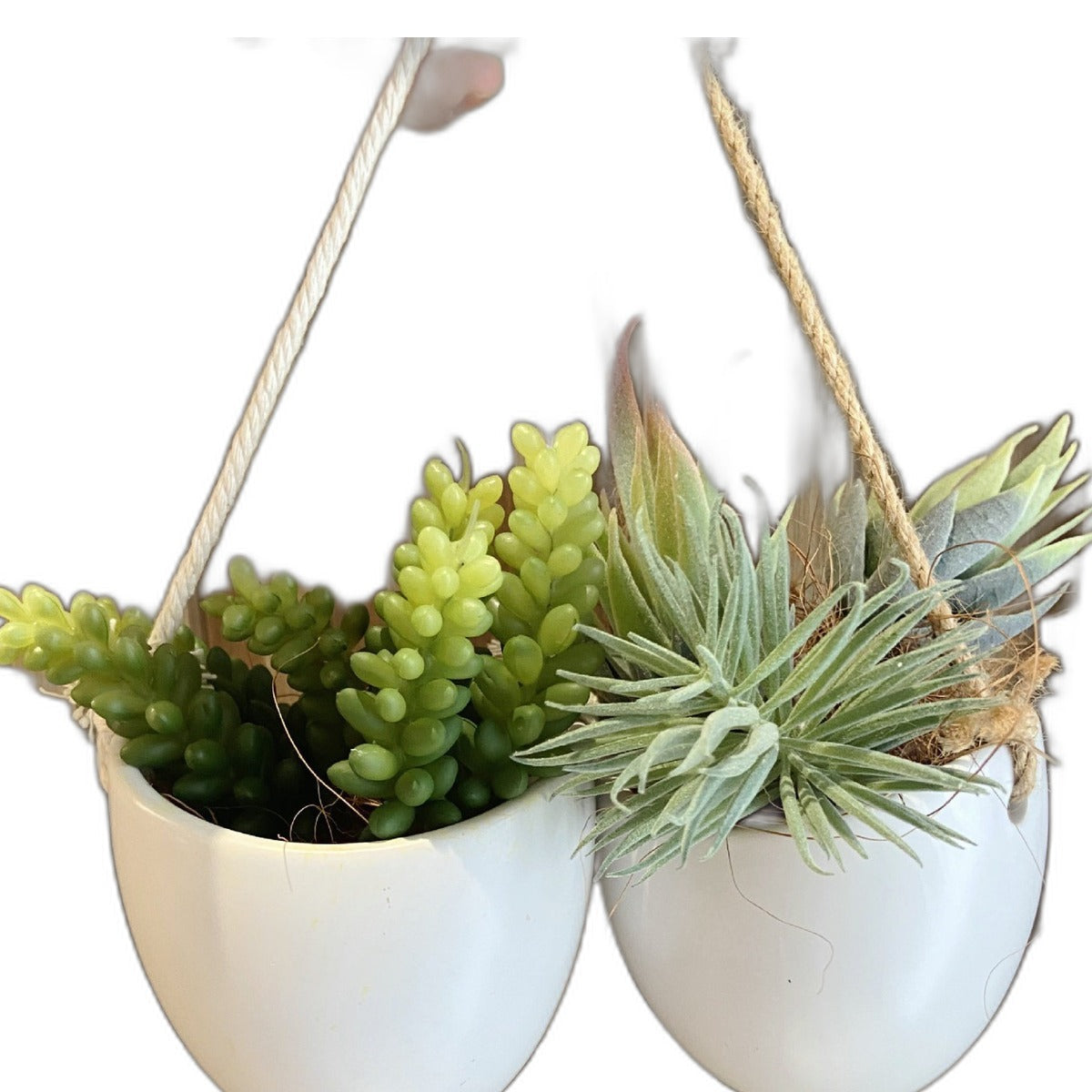 Ceramic hanging planter by Glow Ritual