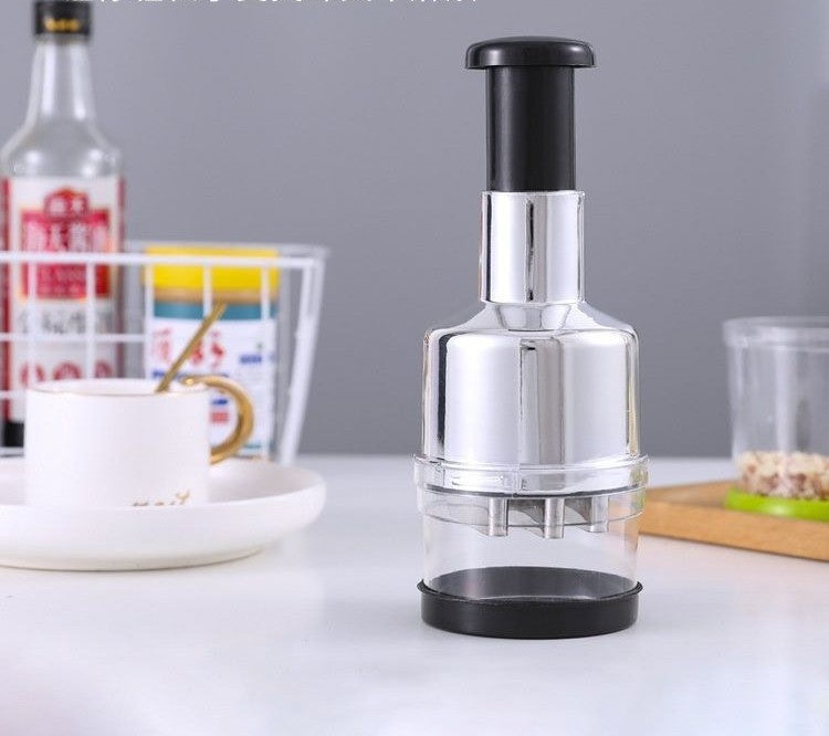 Stainless garlic press by Glow Ritual
