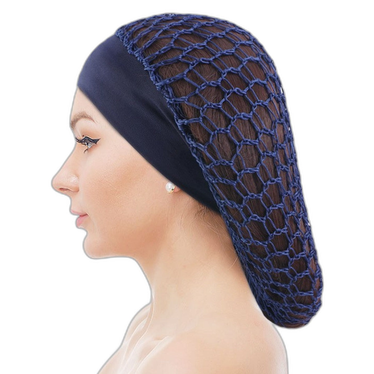 Crochet hair snood net by Glow Ritual