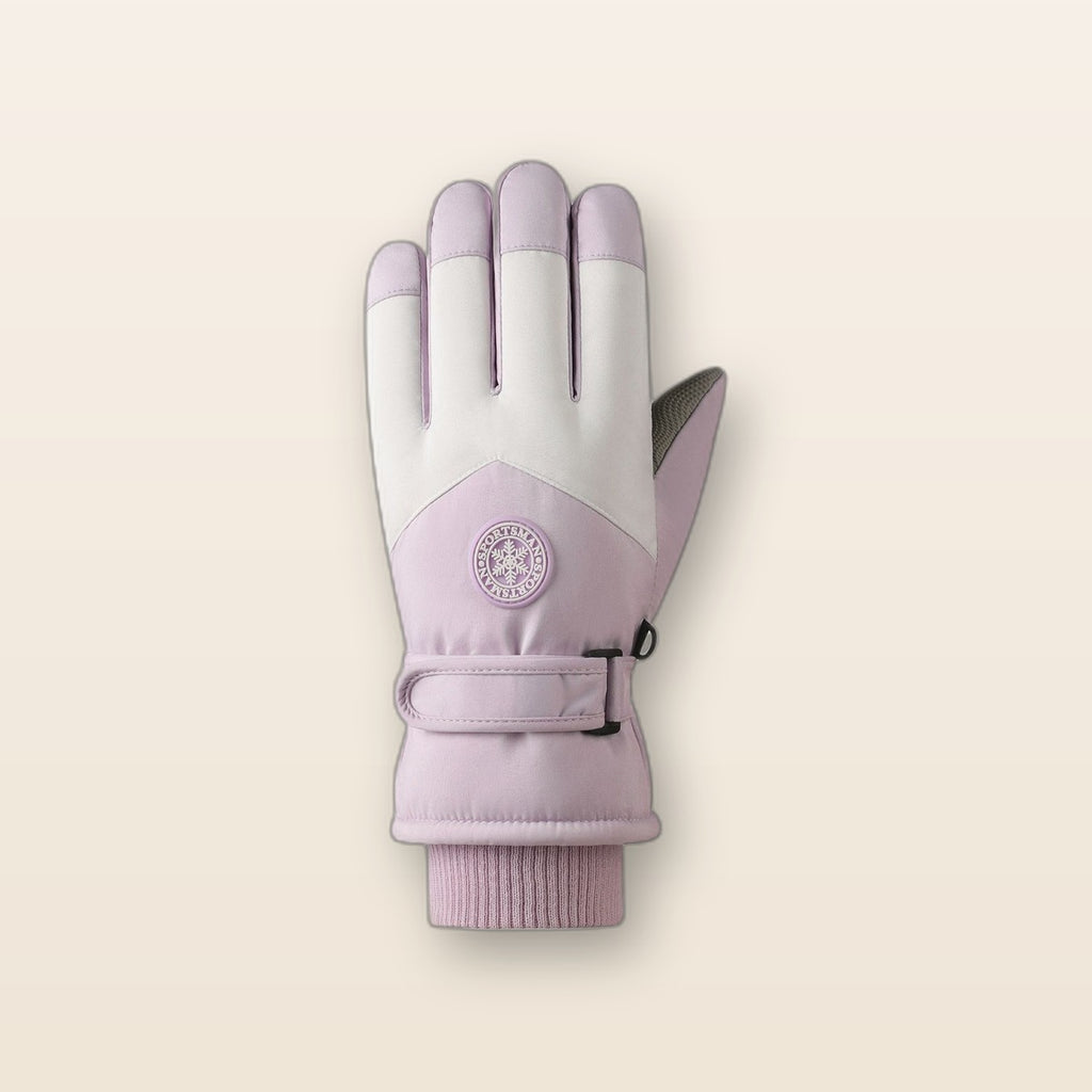 Waterproof ski gloves by Glow Ritual