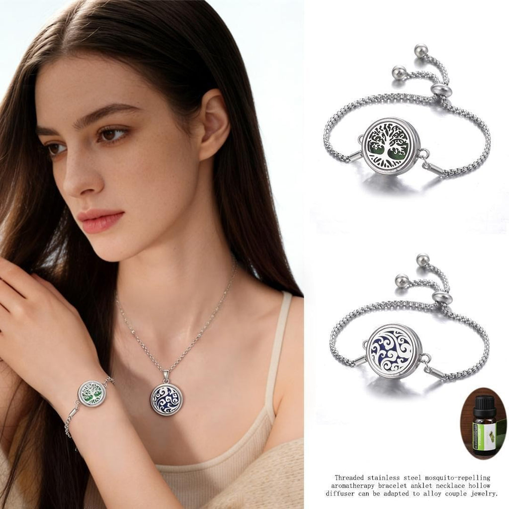 Aromatherapy diffuser necklace by Glow Ritual