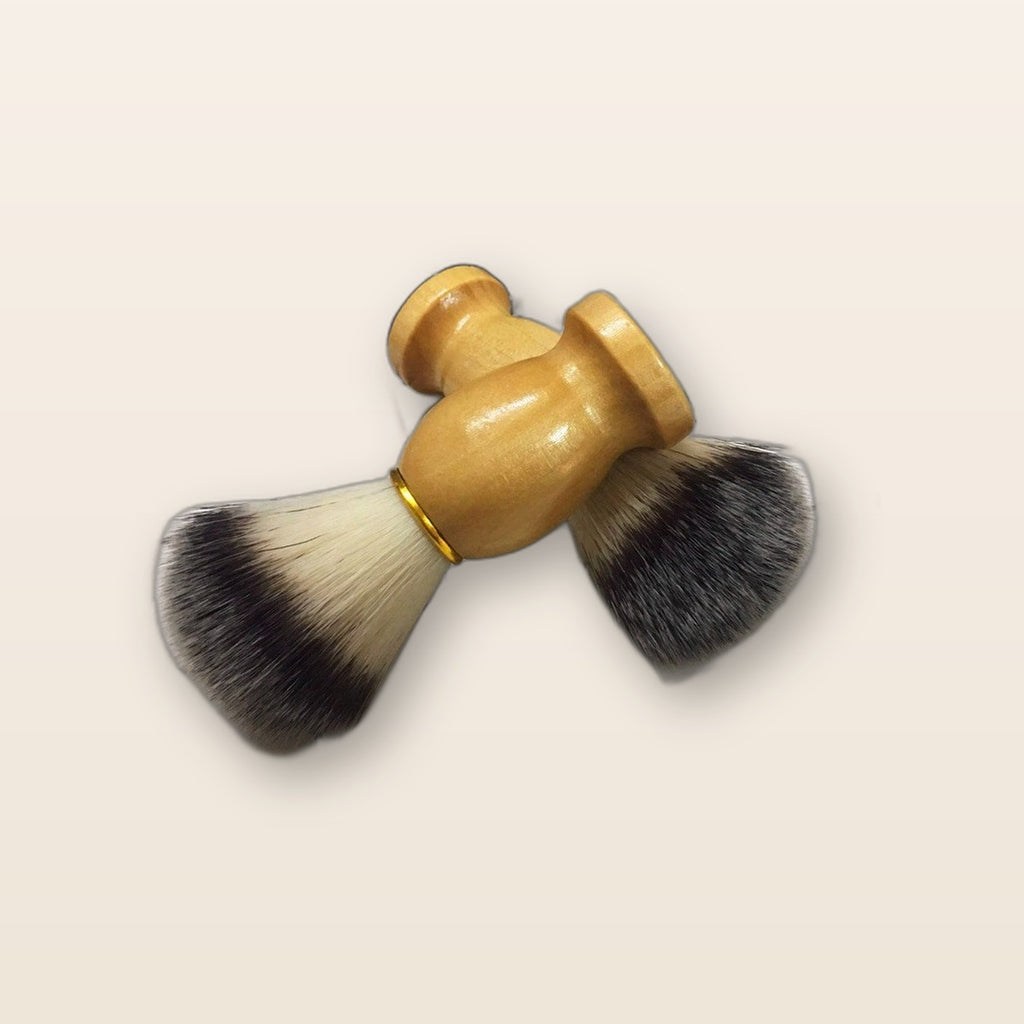 Wooden shaving brush by Glow Ritual