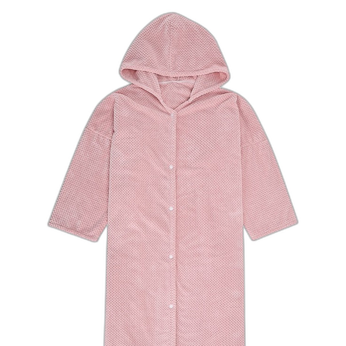 Hooded towel robe by Glow Ritual