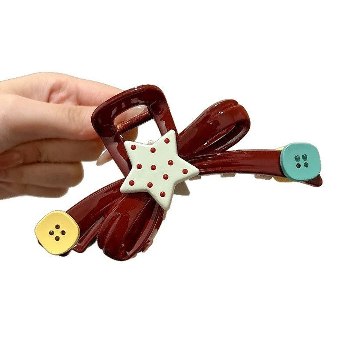 Acetate statement claw clip by Glow Ritual