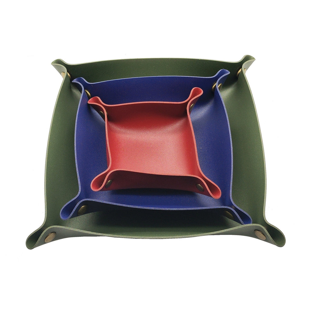Leather valet catchall tray by Glow Ritual