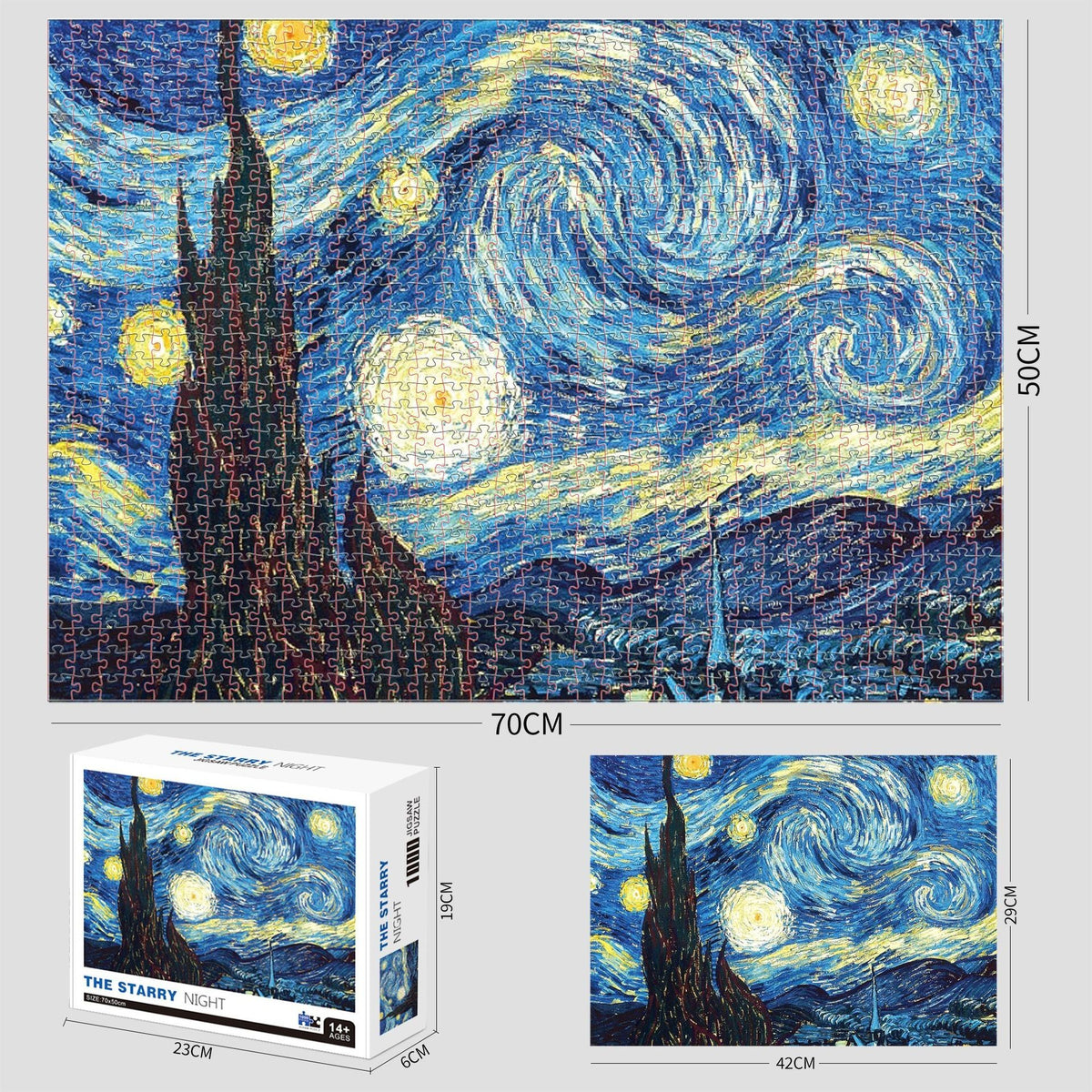 1000-piece jigsaw puzzle by Glow Ritual