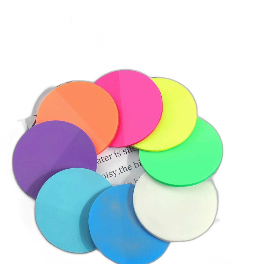 Round sticky note set by Glow Ritual
