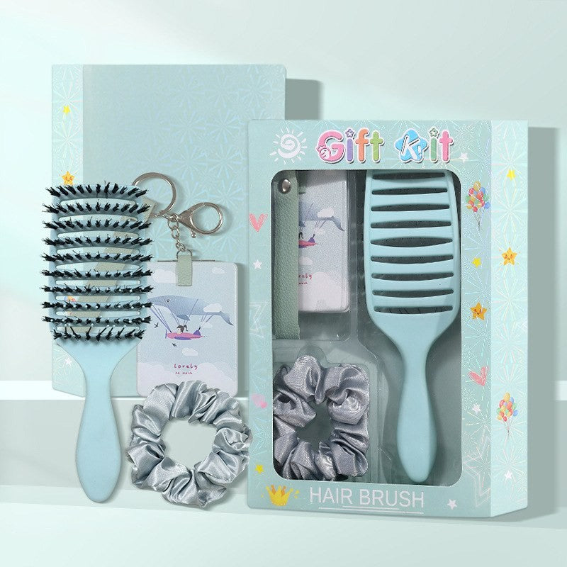 Cushion detangling brush set by Glow Ritual