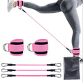 Ankle resistance bands kit by Glow Ritual