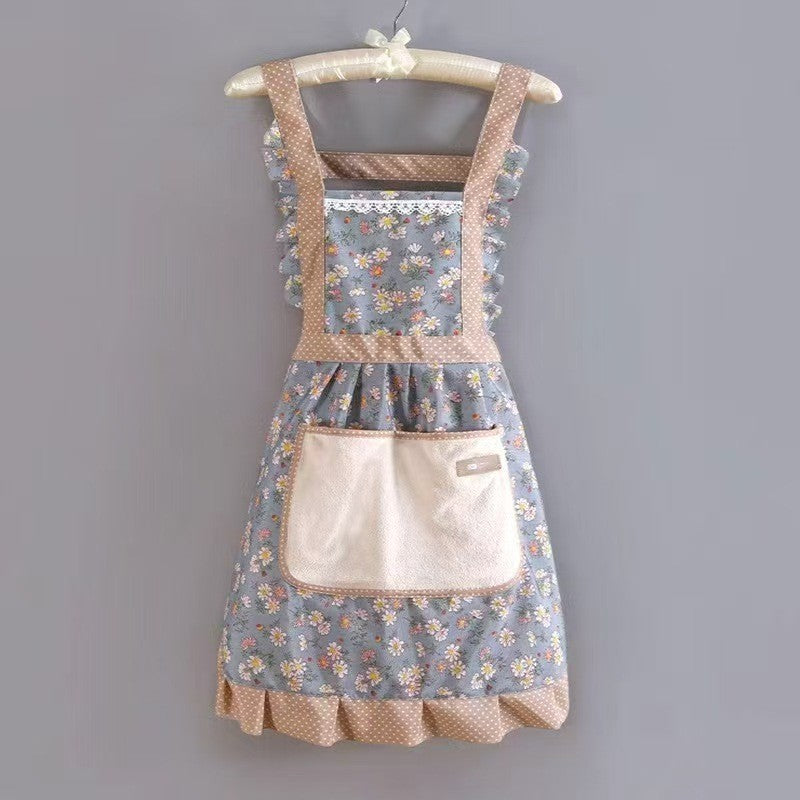 Ruffle kitchen apron by Glow Ritual