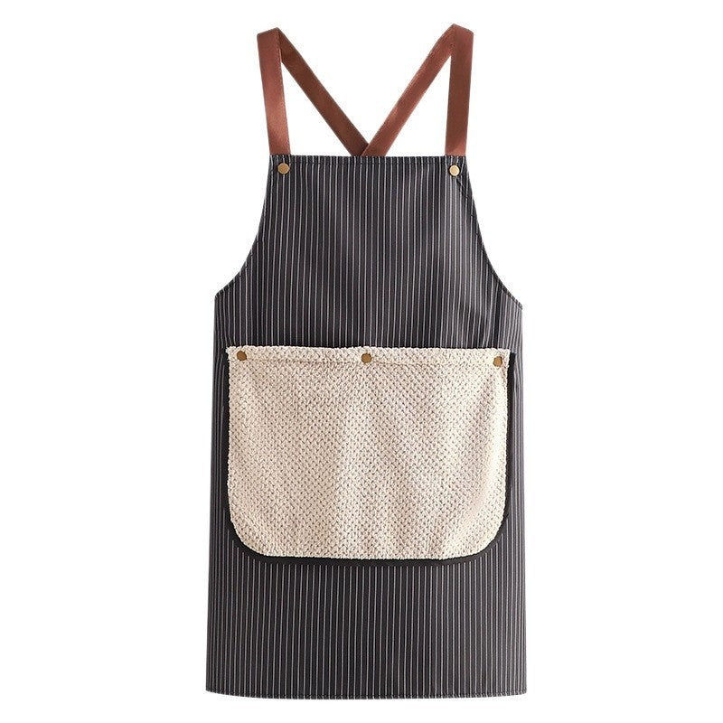 Waterproof kitchen apron by Glow Ritual