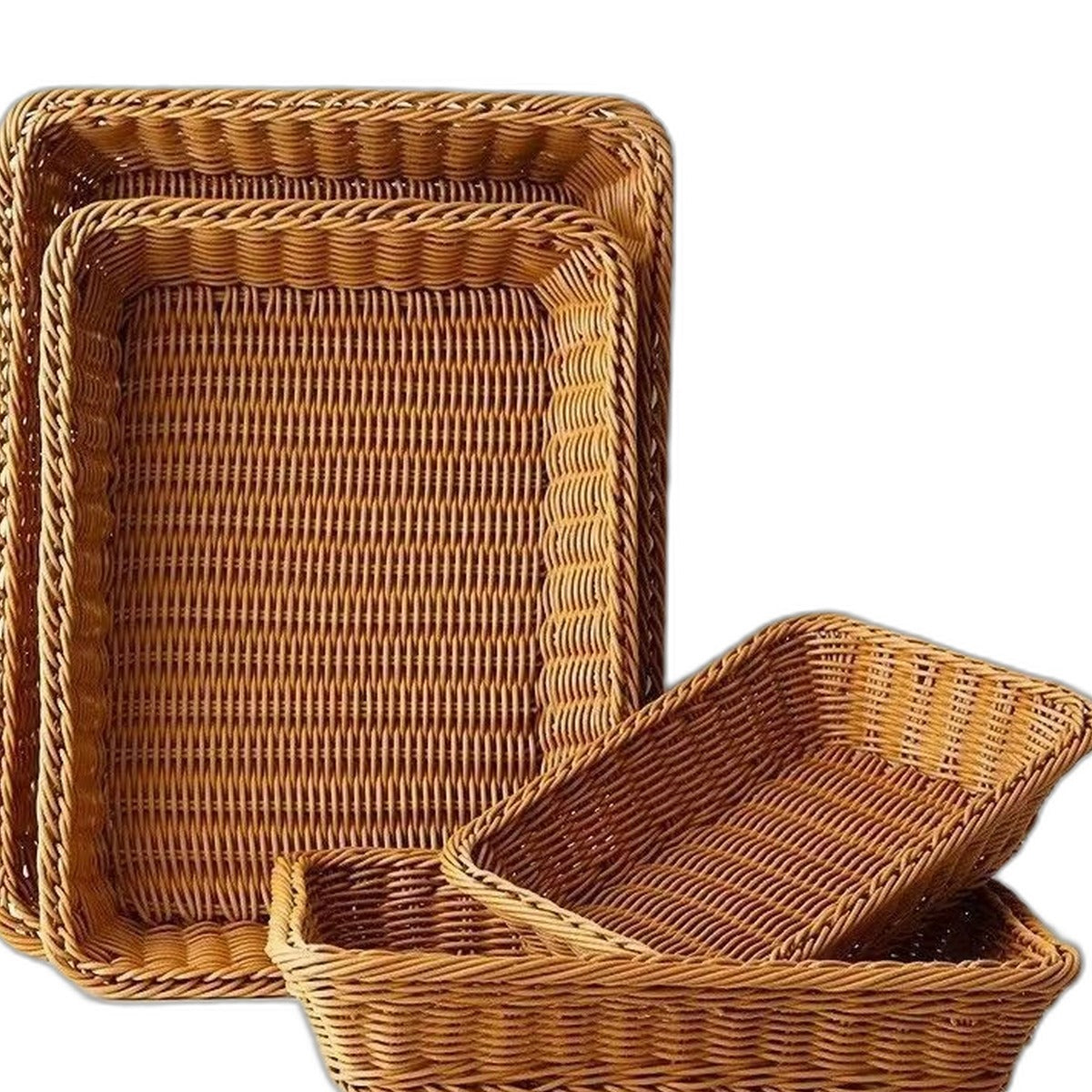 Woven bread basket by Glow Ritual