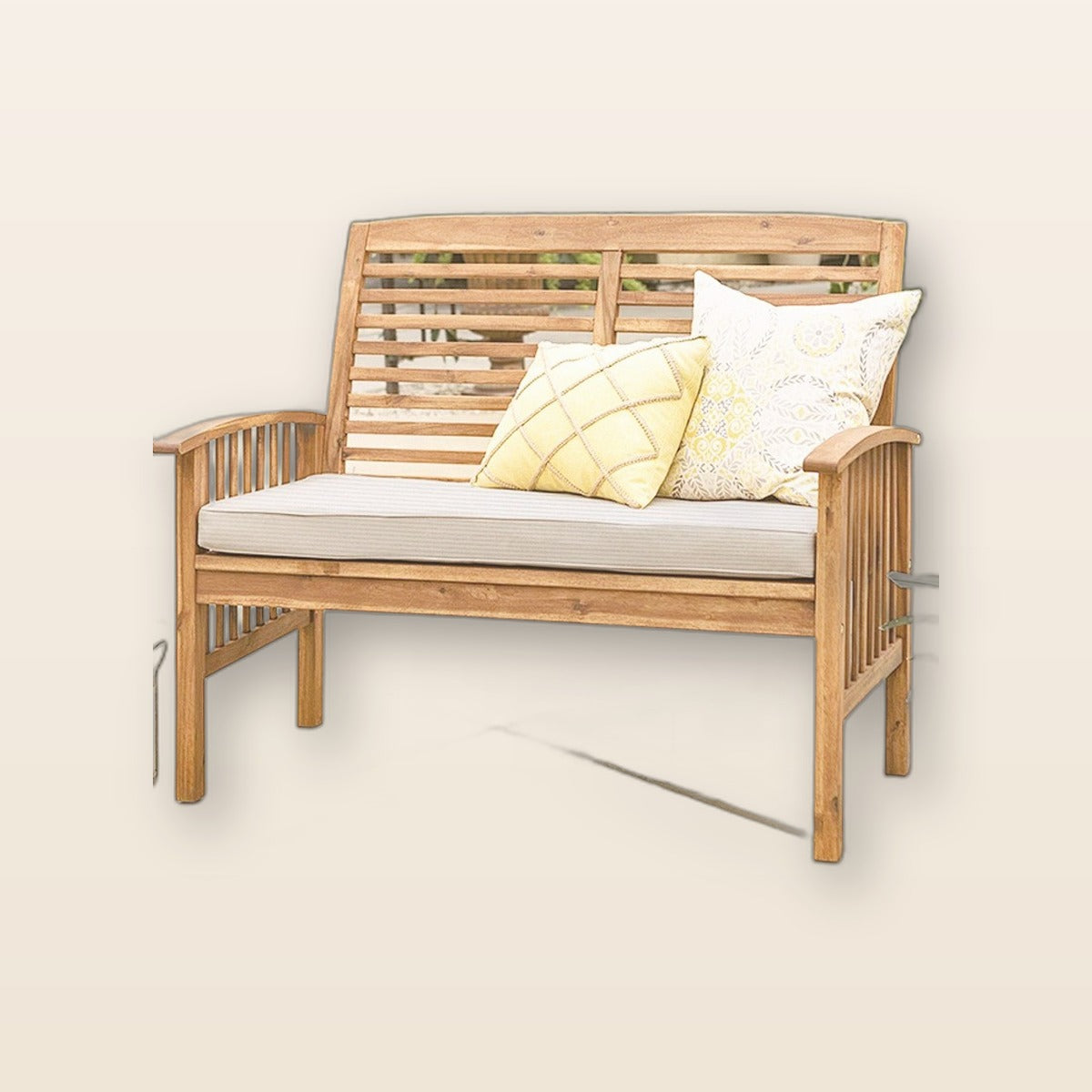 Corduroy square chair cushion by Glow Ritual