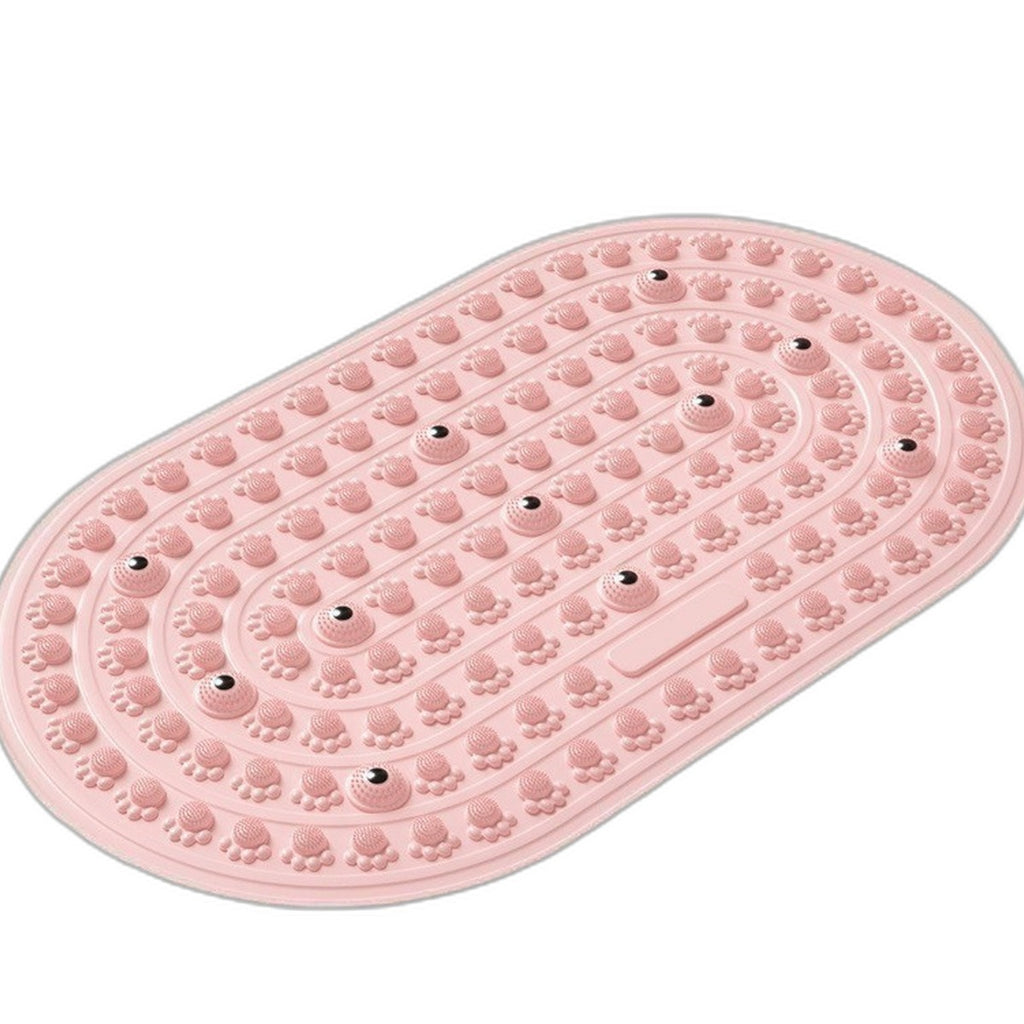 Soft gel acupressure foot mat by Glow Ritual