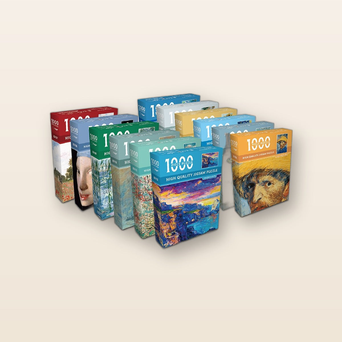 1000 piece jigsaw puzzle by Glow Ritual