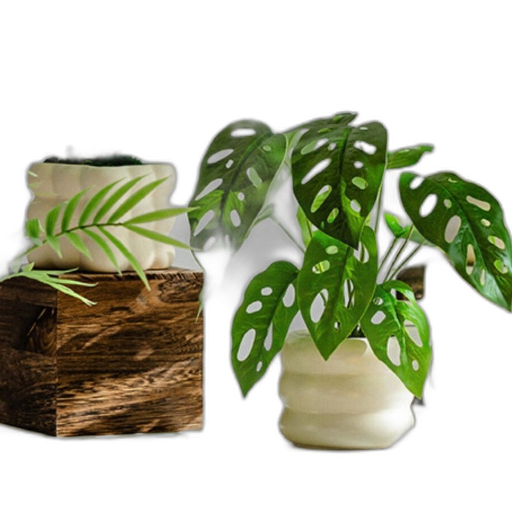 Faux potted plant by Glow Ritual