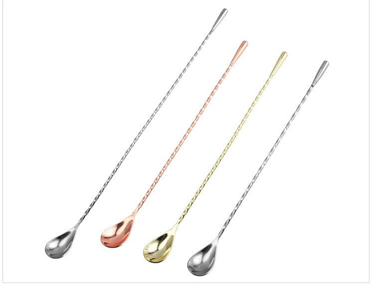 Stainless steel bar spoon by Glow Ritual