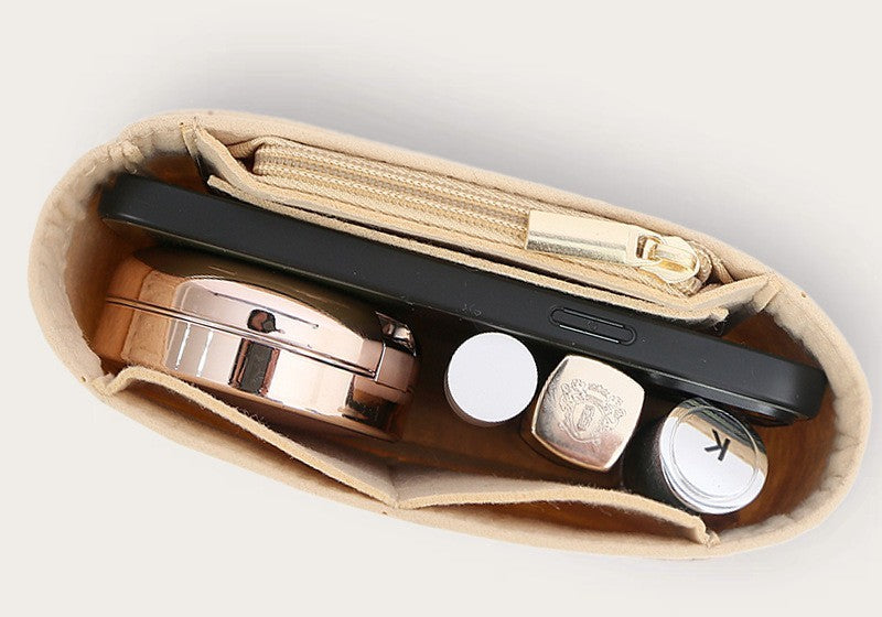 Felt bag organizer insert by Glow Ritual