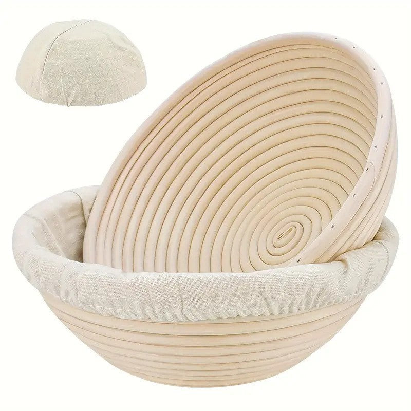 Banneton proofing basket by Glow Ritual