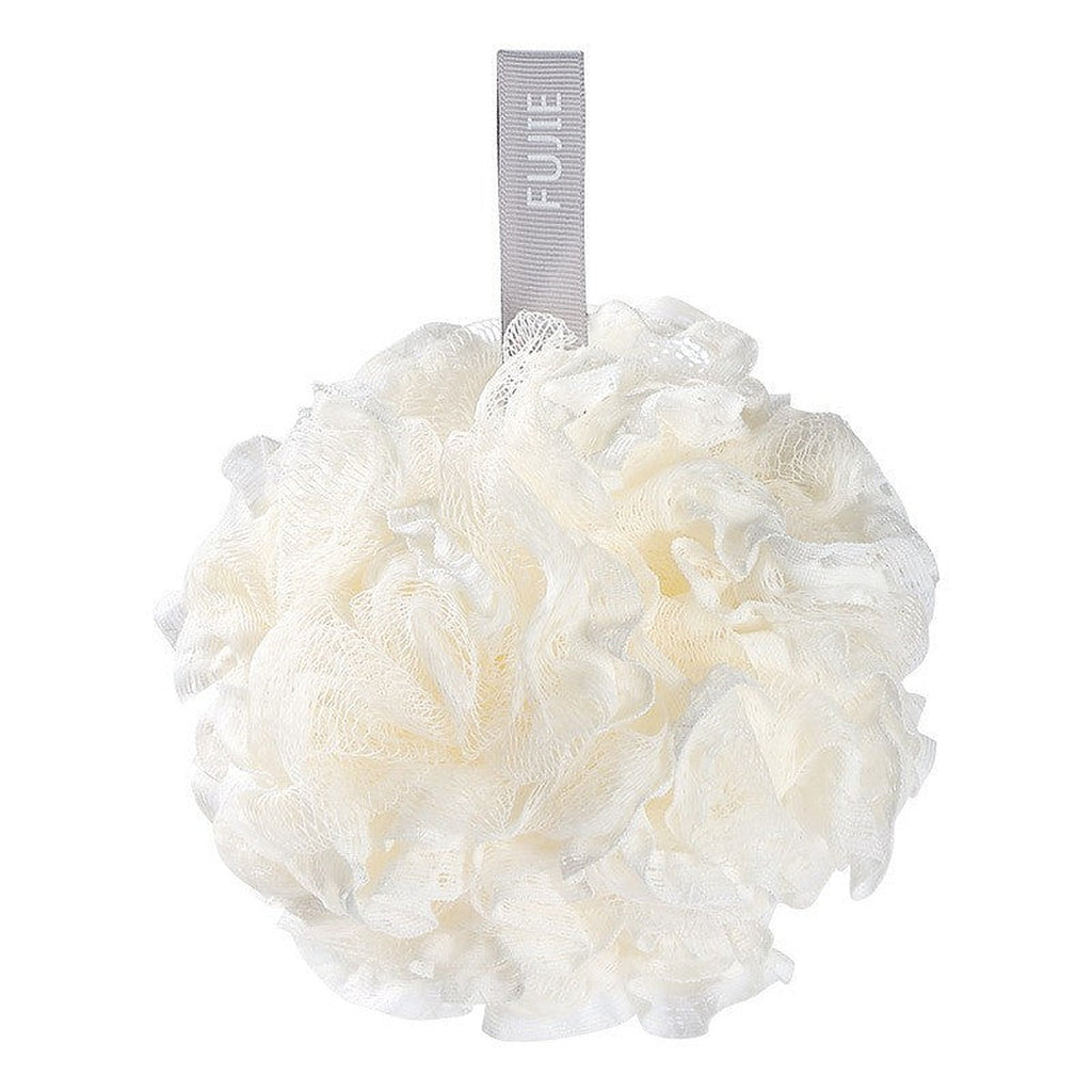 Extra-large soft bath pouf by Glow Ritual