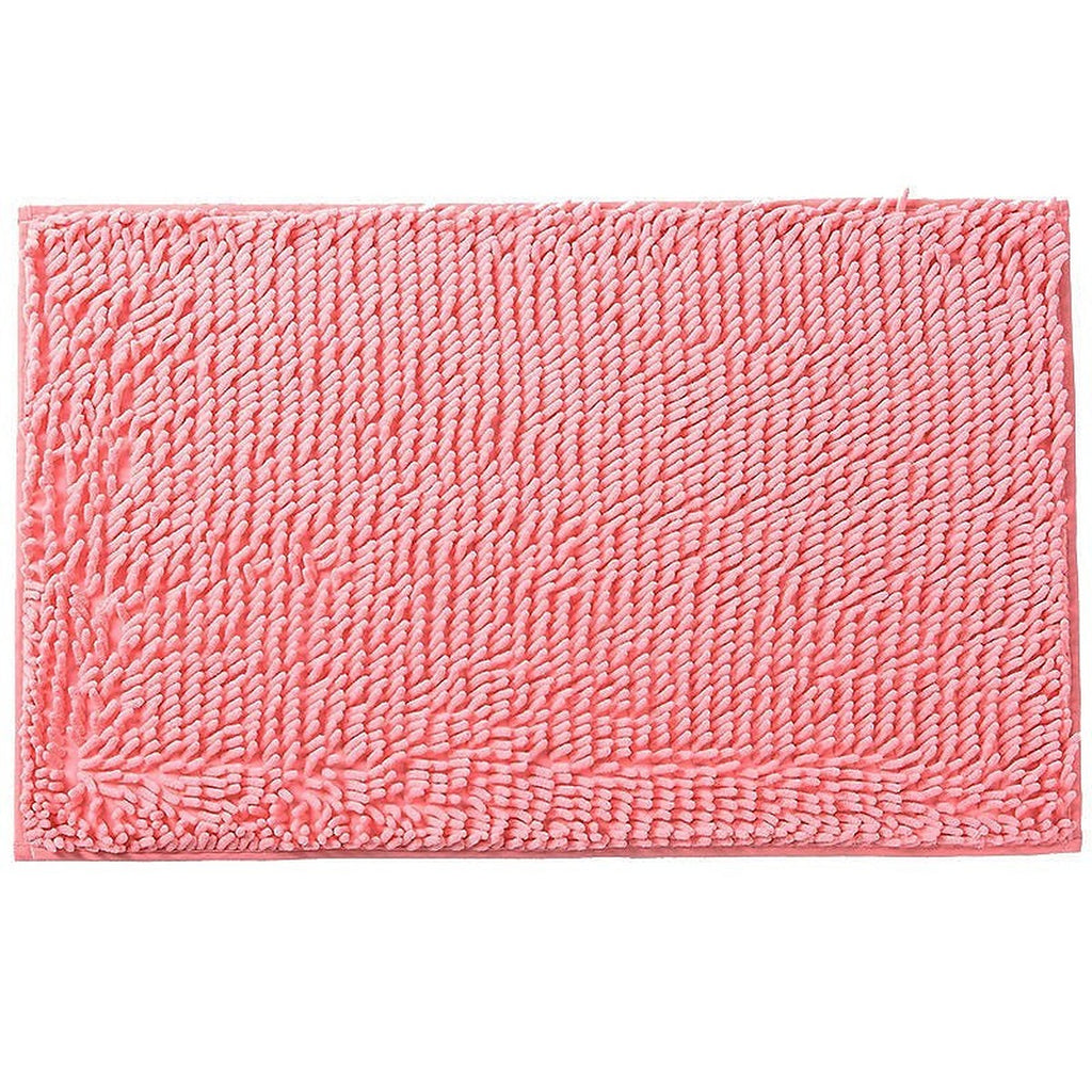 Chenille bath rug by Glow Ritual