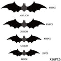 3D bat wall decals by Glow Ritual