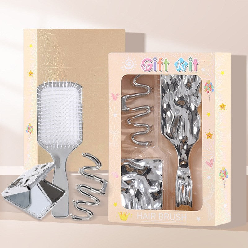 Cushion detangling brush set by Glow Ritual
