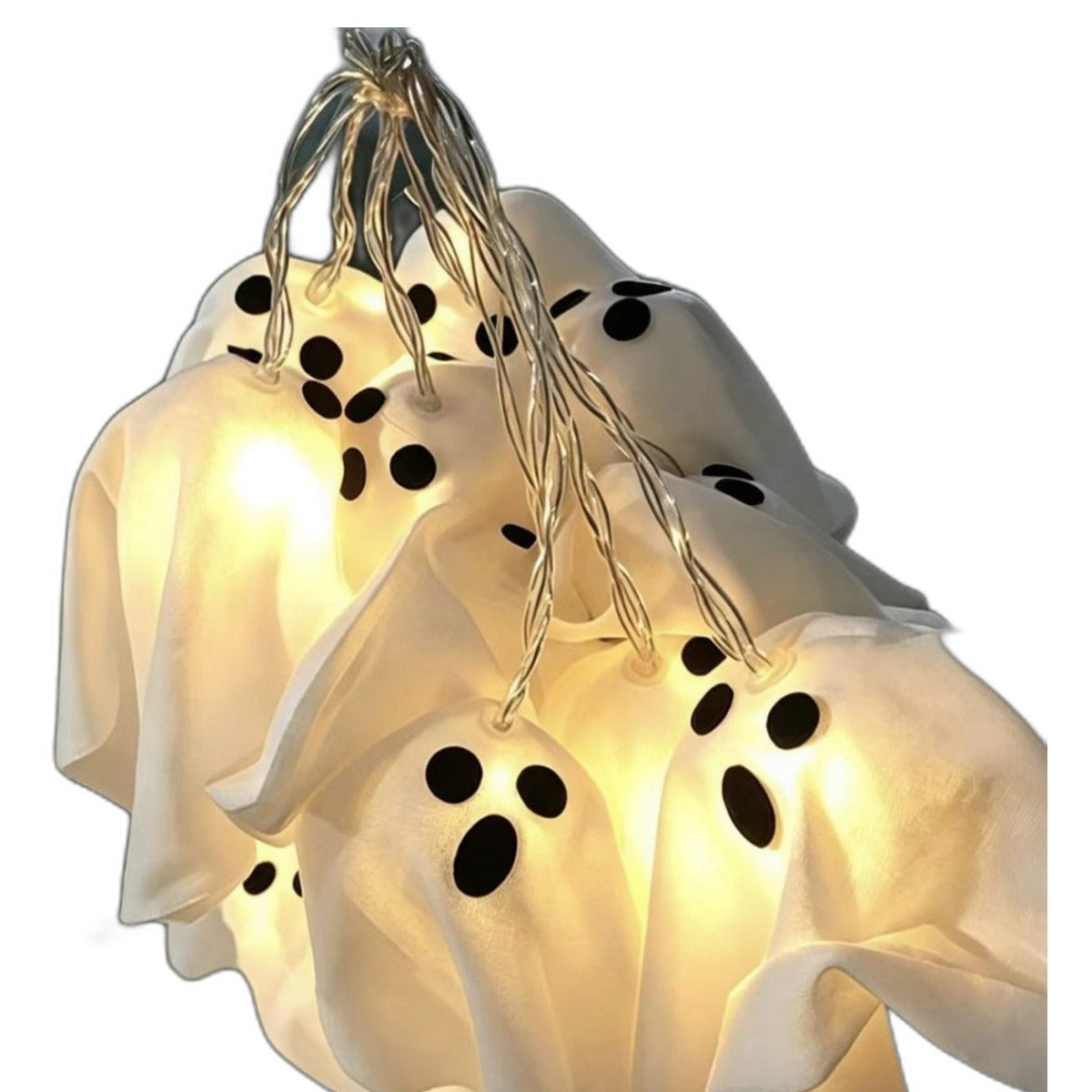 Ghost string lights by Glow Ritual