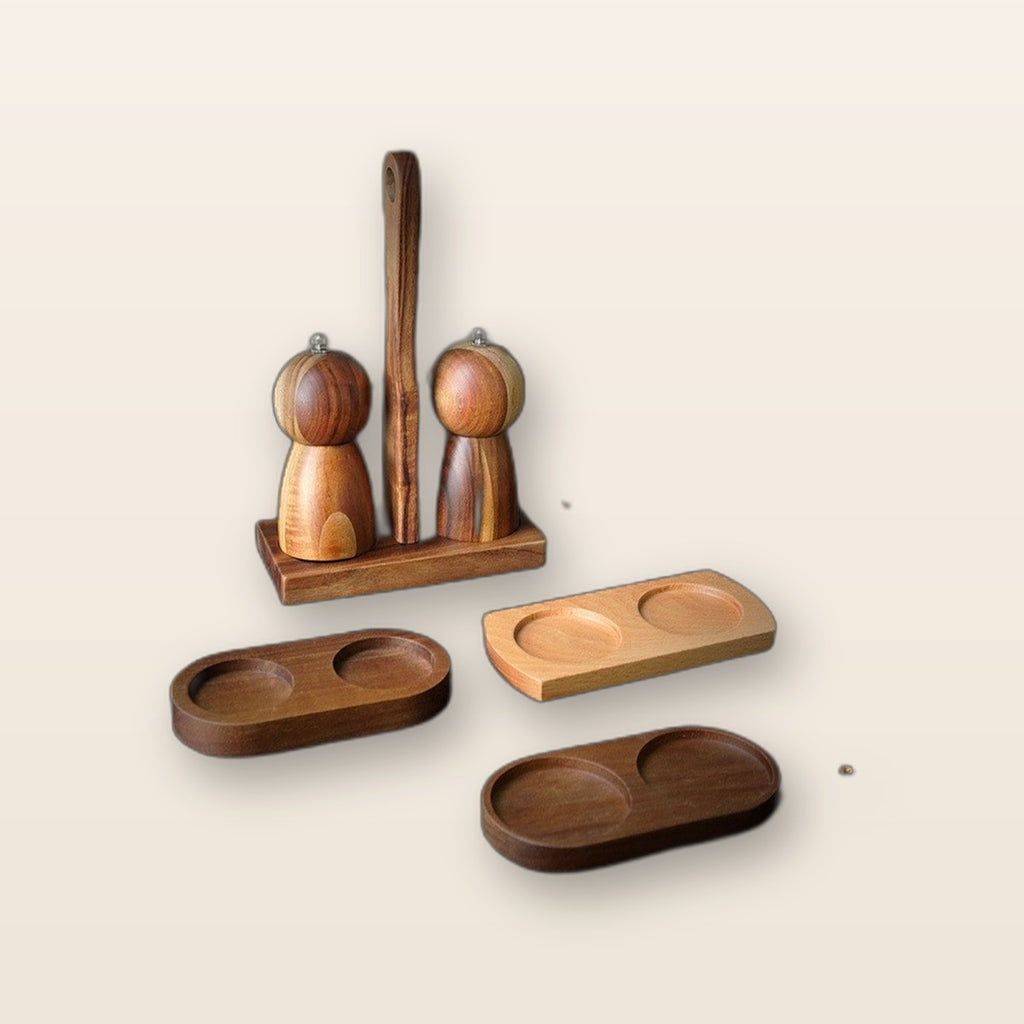 Walnut pepper grinder by Glow Ritual