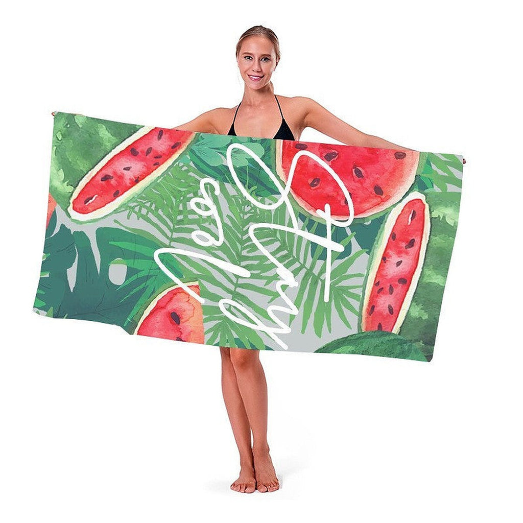 Microfiber beach towel by Glow Ritual
