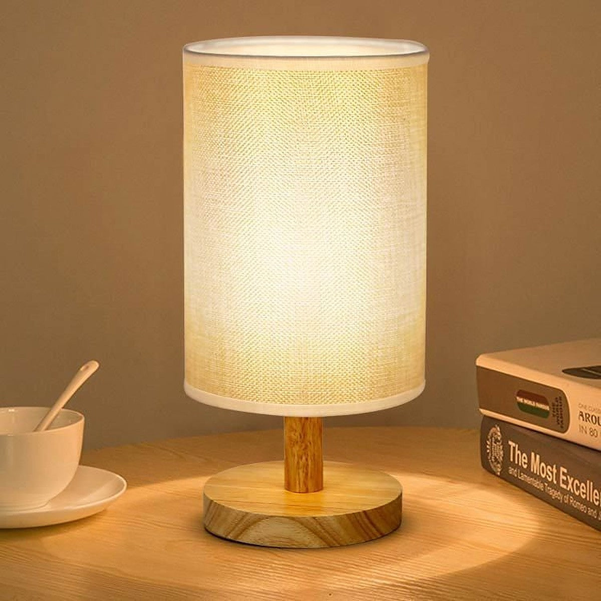 Bedside table lamp by Glow Ritual