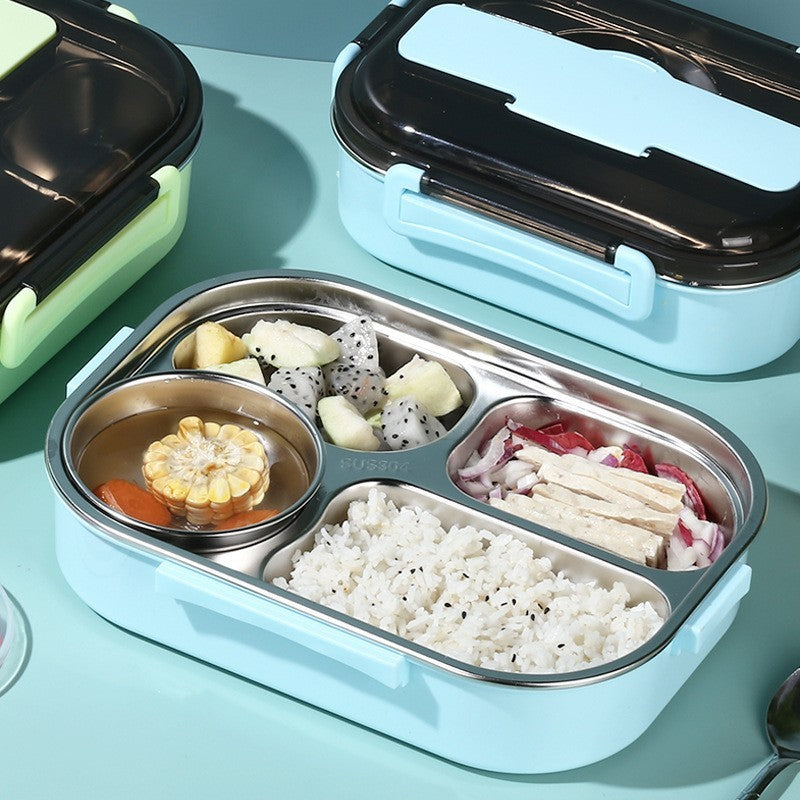 Stainless steel bento box by Glow Ritual