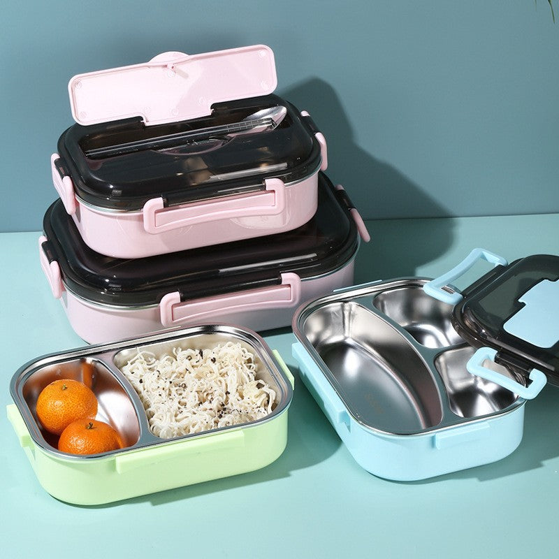 Stainless steel bento box by Glow Ritual