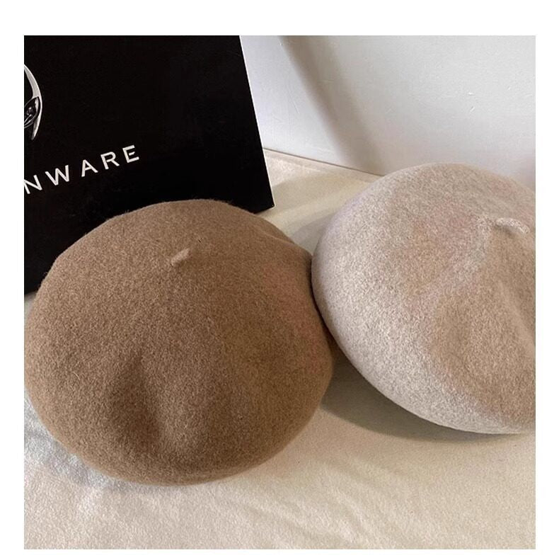 Wool beret by Glow Ritual