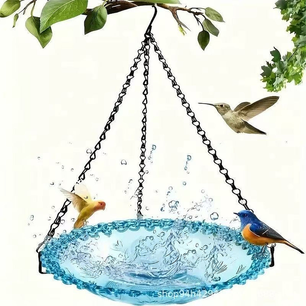 Hanging bird feeder by Glow Ritual