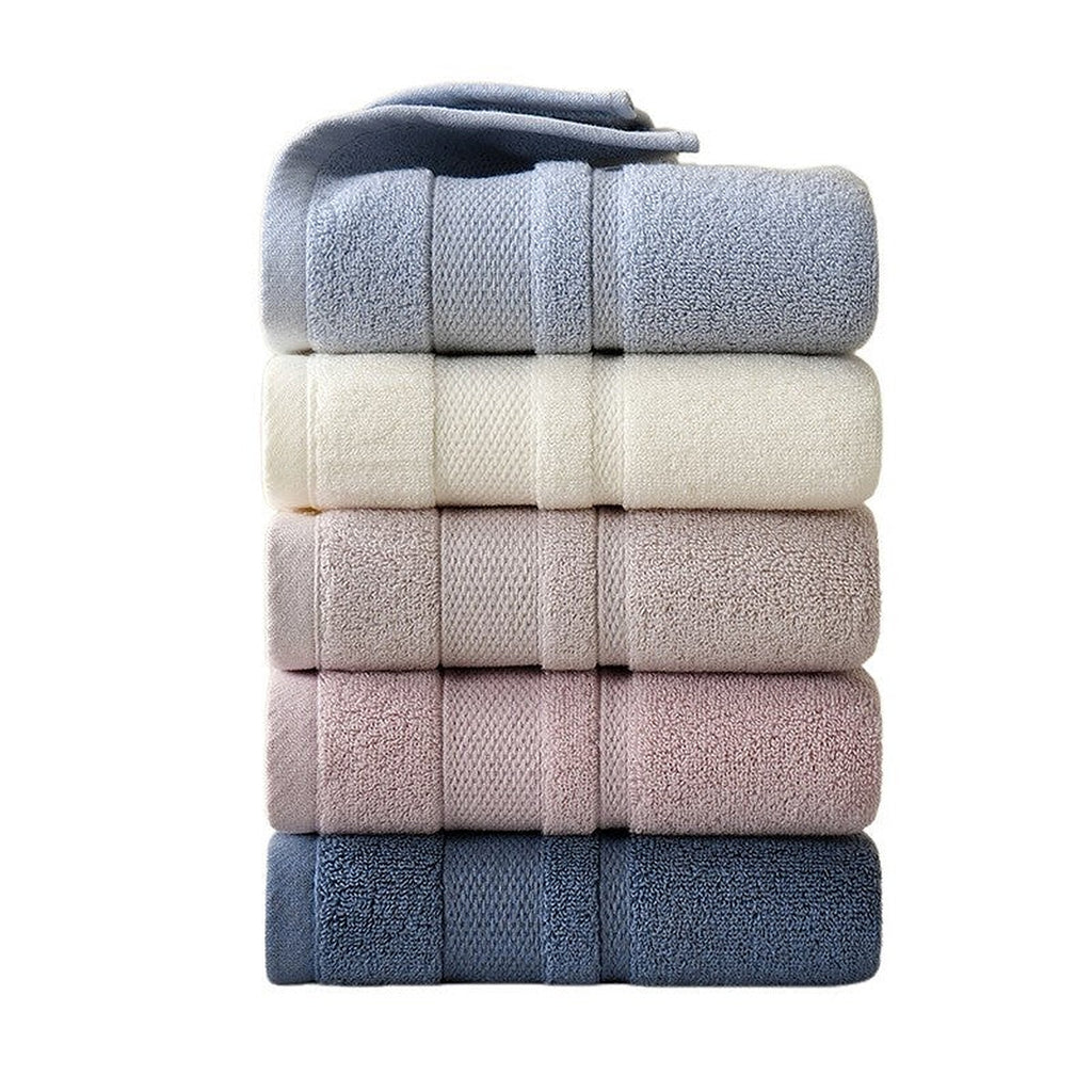 Thick cotton face towel by Glow Ritual