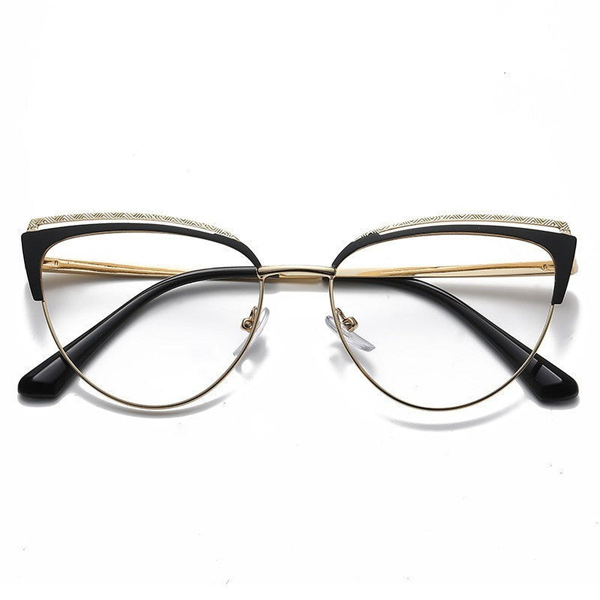 Blue light blocking cat-eye glasses by Glow Ritual