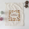 Reusable cotton bread bag by Glow Ritual