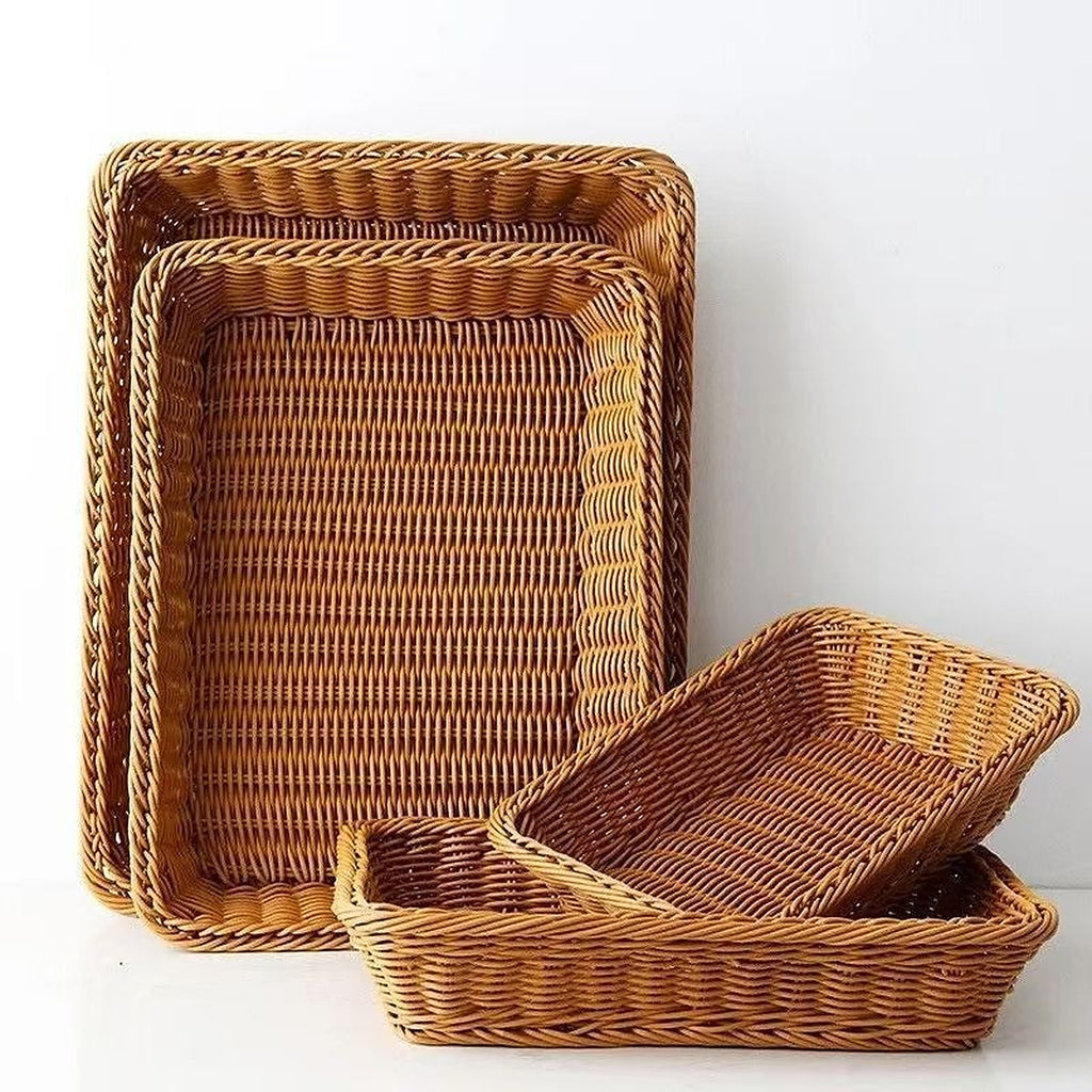 Woven bread basket by Glow Ritual