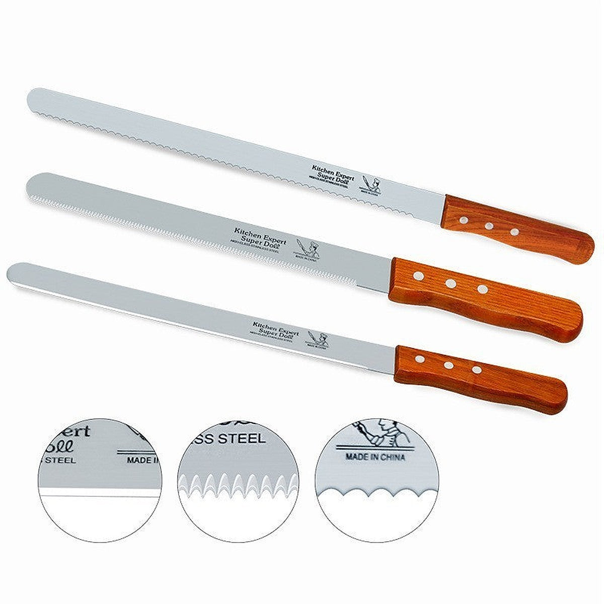 Serrated bread knife by Glow Ritual