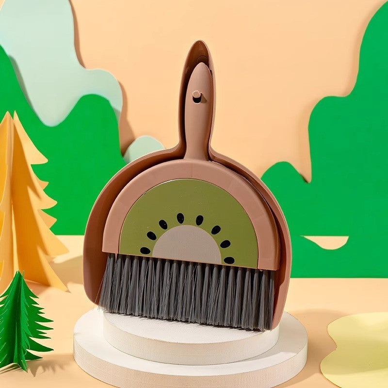 Mini broom and dustpan set by Glow Ritual