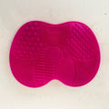 Silicone makeup brush cleaning mat by Glow Ritual