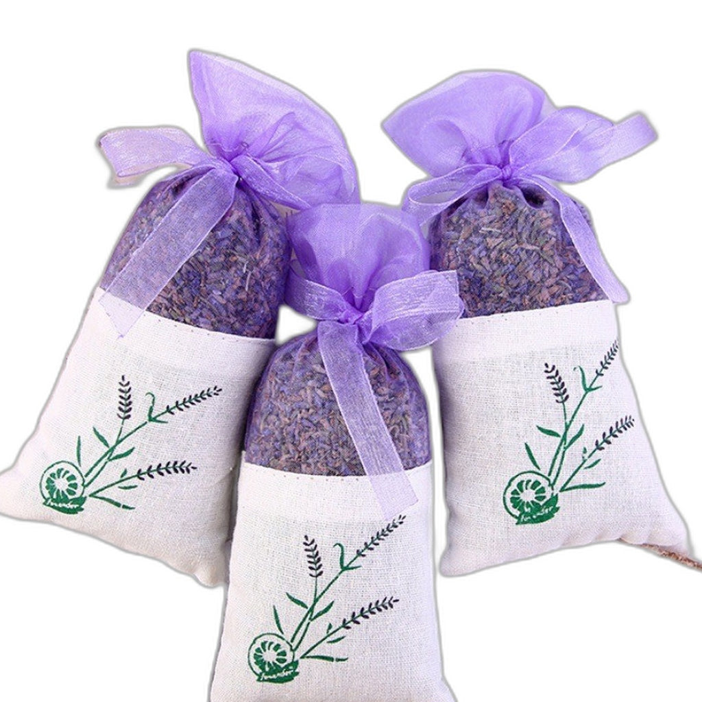 Dried lavender sachets by Glow Ritual